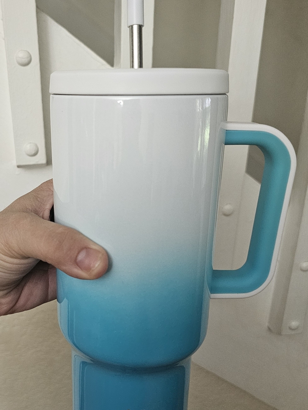 Meoky Ombre Blue 40oz tumbler